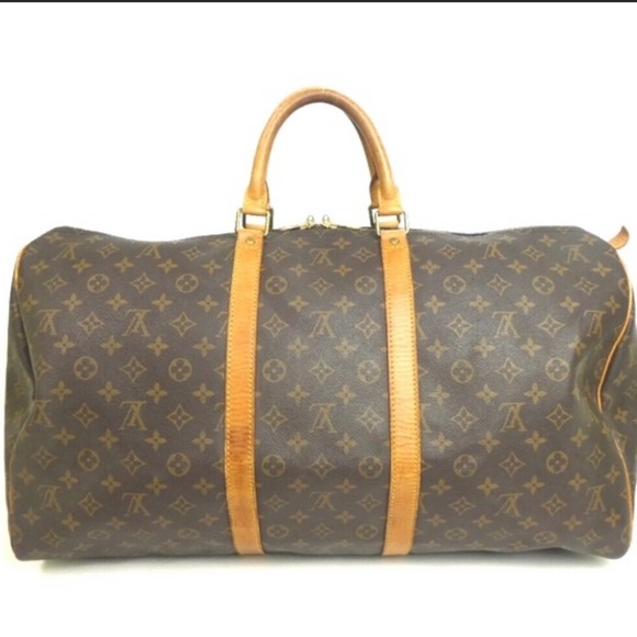 Authentic Louis Vuitton Keepall 55 Travel Bag - Picture 3 of 9